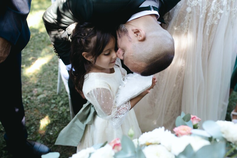 sposo papa bimba