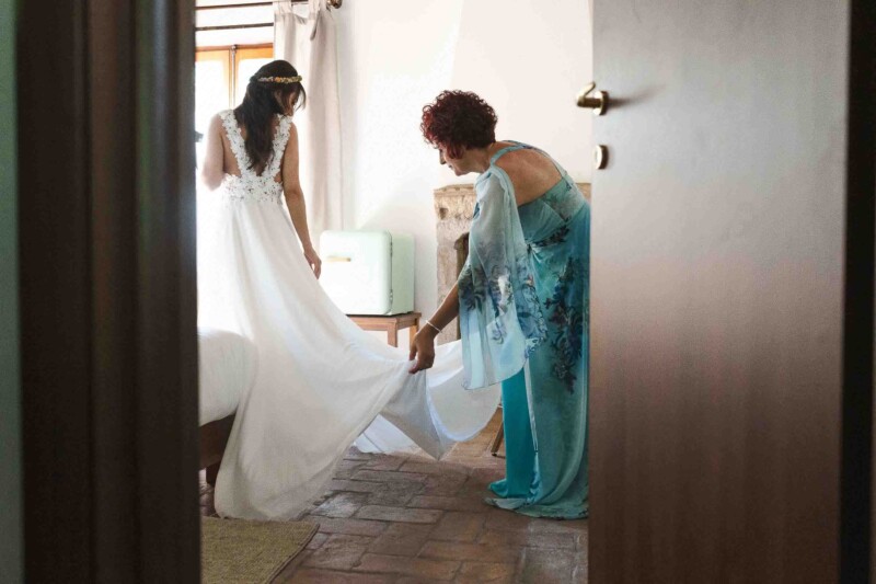 preparazione sposa fotografo roma location scandriglia