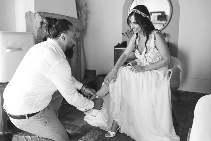 preparazione sposa fotografo roma location scandriglia